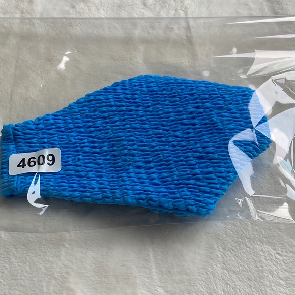 Blue Textured Bikini Set - Picture 9 of 9